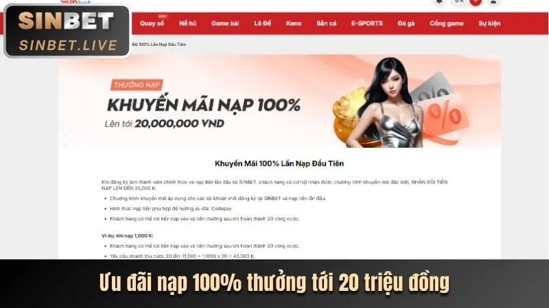 Ưu Đãi Đặc Biệt cho Từng Sảnh Game